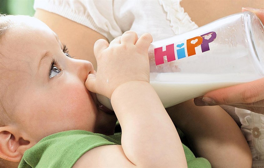 Sữa Hipp giúp bé tiêu hoá dễ dàng hơn