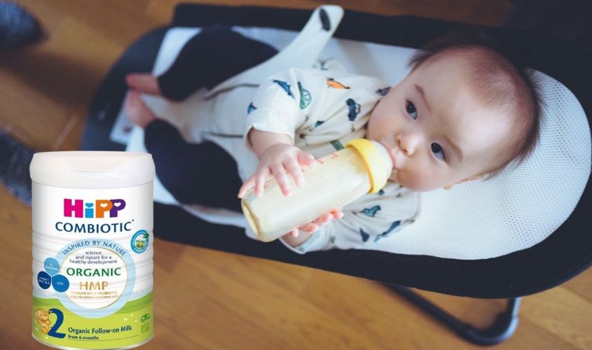 Sữa bột HiPP Organic Combiotic số 2 800g (6 - 12 tháng)