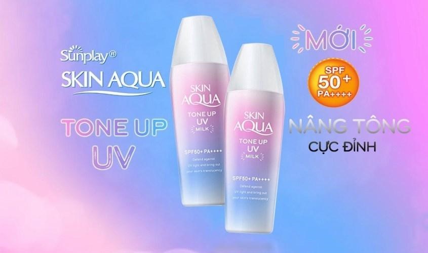 Sunplay Skin Aqua Tone Up UV Milk 50g