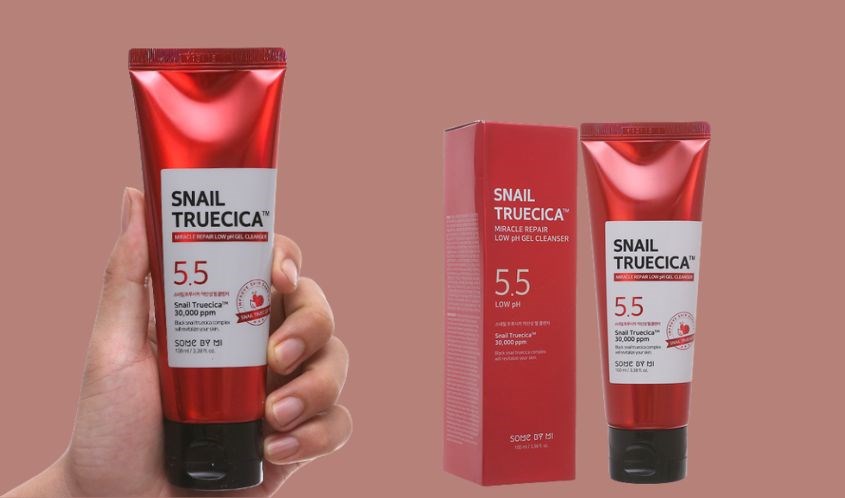 Sữa rửa mặt chiết suất ốc sên Some By Mi Truecica Miracle Repair 100 ml