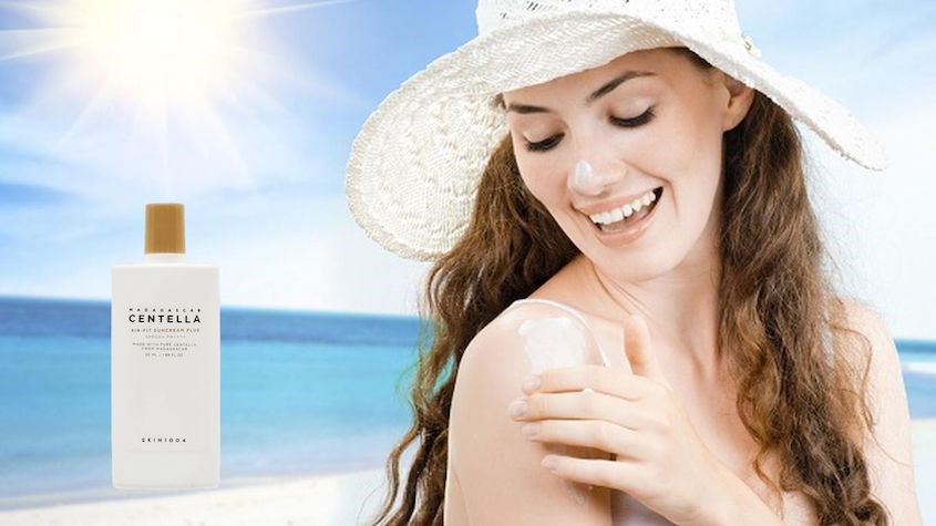 Kem chống nắng dưỡng trắng và chống lão hóa Skin1004 SPF 50+ PA++++ 50 ml