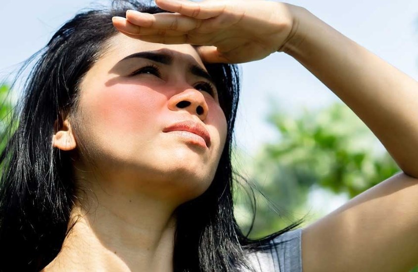 Tia cực tím hoạt động quanh năm ở bất kể thời tiết nào