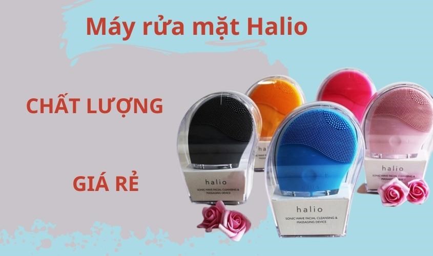 Máy rửa mặt Halio Facial Cleansing & Massaging 