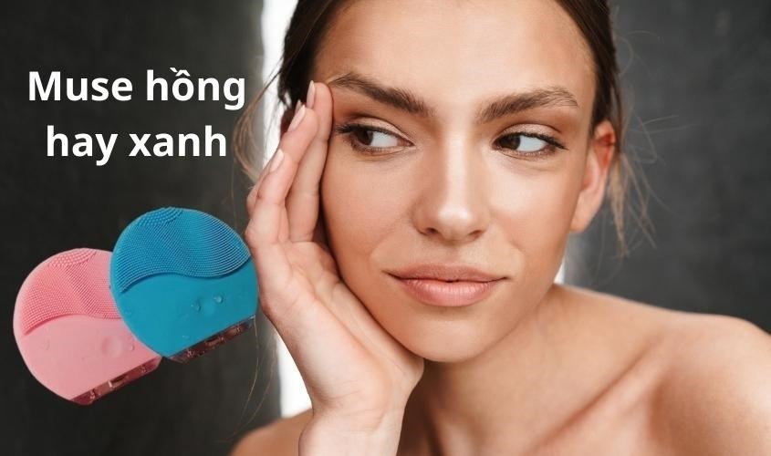 Chế độ rung tốt với máy rửa mặt Muse