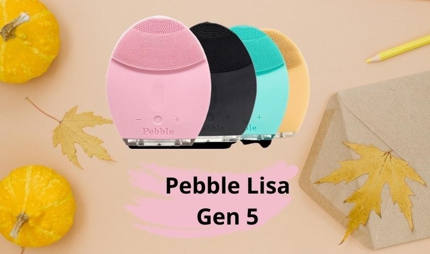 Máy rửa mặt Pebble Lisa Gen 5 làm sạch da hiệu quả