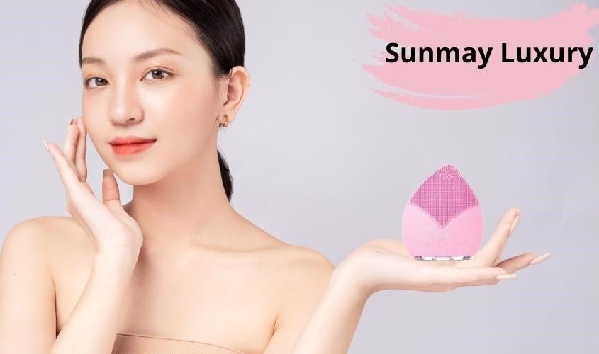 Máy rửa mặt Sunmay Luxury loại bỏ bụi bẩn tốt trên da