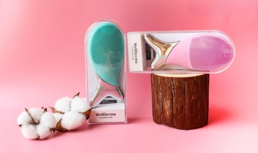Máy rửa mặt Wellderma giá rẻ tại Hàn Quốc