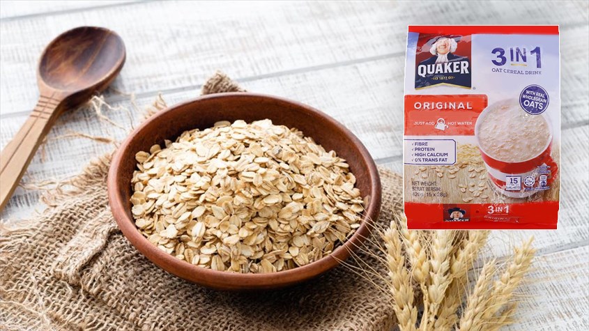 Yến mạch nguyên chất cán mỏng vị truyền thống Quaker