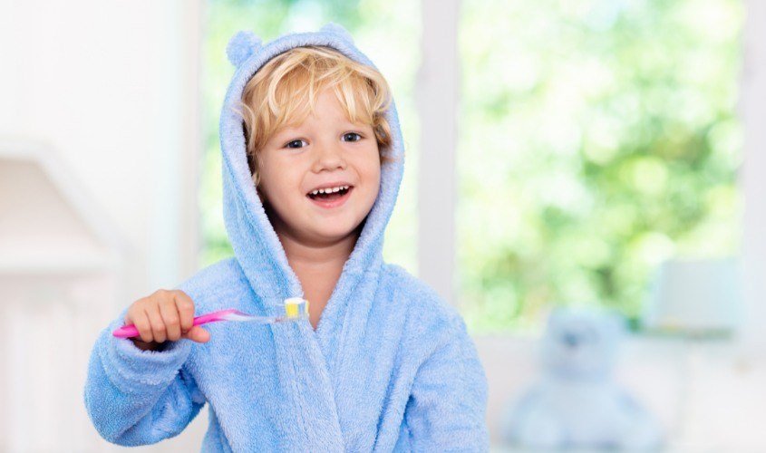 Giai đoạn bé bắt đầu mọc răng