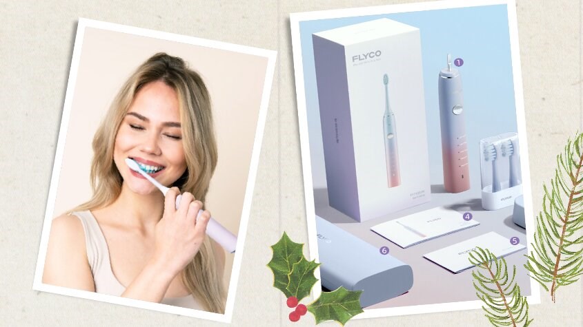 Bàn chải điện Flyco FT7105VN (Tặng 2 đầu bàn chải)