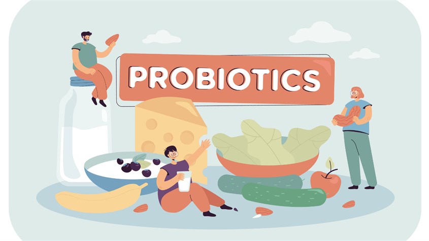 Probiotic có thể giảm các triệu chứng đau bụng bằng cách tạo ra sự cân bằng lợi khuẩn trong đường ruột