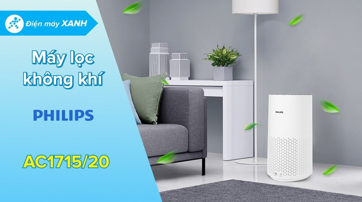 Máy lọc không khí Philips AC1715/20 27W được bán với giá 6.890.000 đồng (cập nhật 26/04/2023 và có thể thay đổi theo thời gian)