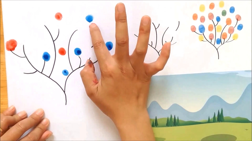 Vẽ tranh bằng ngón tay