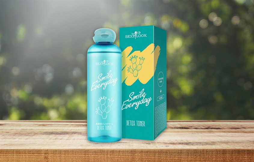 Toner phục hồi chuyên sâu SexyLook Smile Everyday chiết xuất Xương Rồng 200 ml