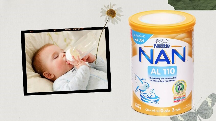 Sữa bột NAN AL 110 400g (0 - 36 tháng)