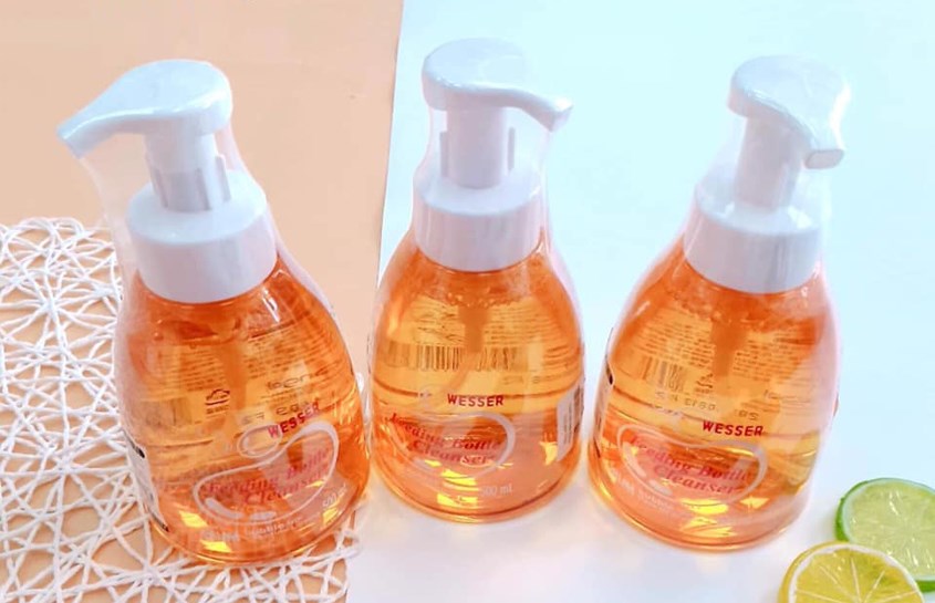 Nước rửa bình sữa Wesser có khả năng diệt khuẩn cao