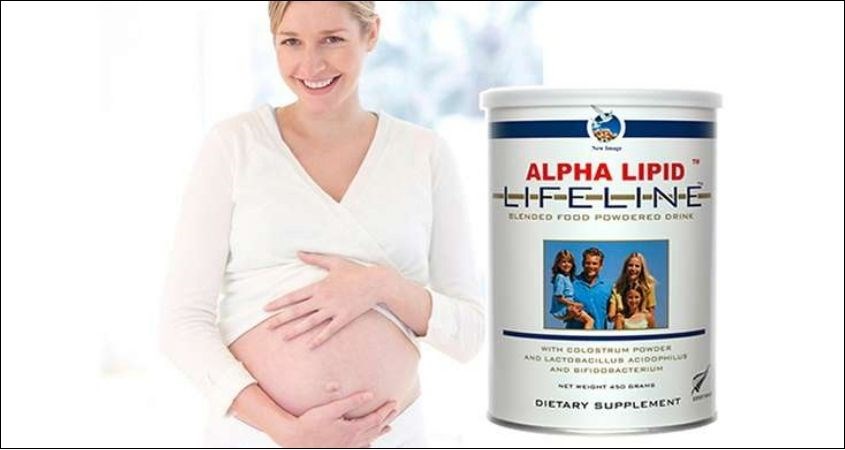 Sử dụng sữa Alpha Lipid cho mẹ bầu