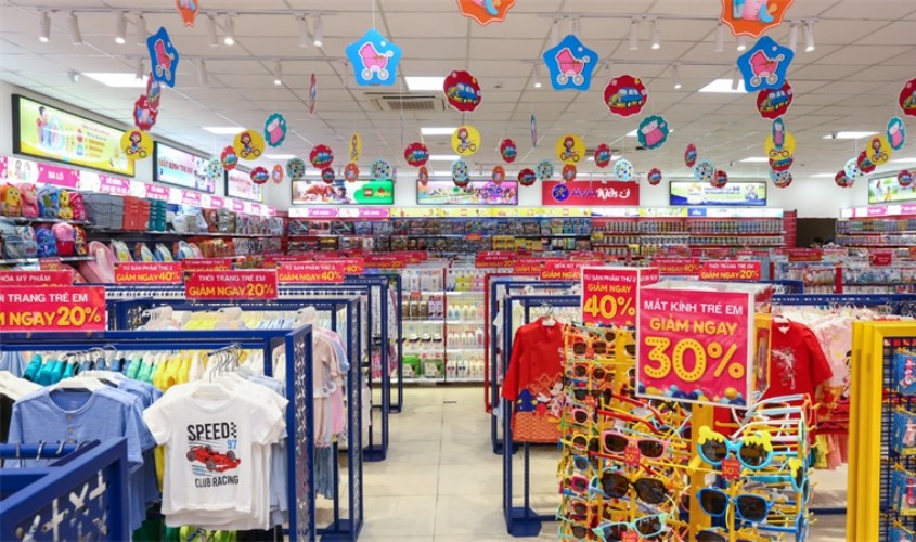 Bạn có thể mua hàng tại hệ thống cửa hàng AVAKids trên toàn quốc