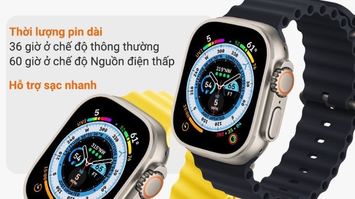 Đồng hồ thông minh Apple Watch Ultra LTE 49mm dây Ocean