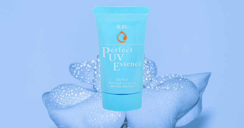 Tinh chất chống nắng dưỡng ẩm Senka Perfect UV Essence SPF 50+/PA++++ 50g