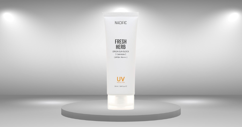 Kem chống nắng làm dịu và phục hồi da Nacific Fresh Herb SPF 50+ PA++++ 50 ml