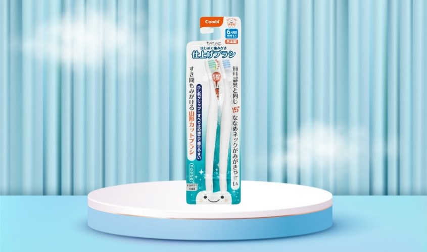 Bàn chải Teteo Combi cho trẻ mới tập đánh răng