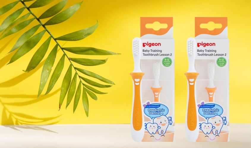 Bàn chải Pigeon cho trẻ từ 1 tuổi