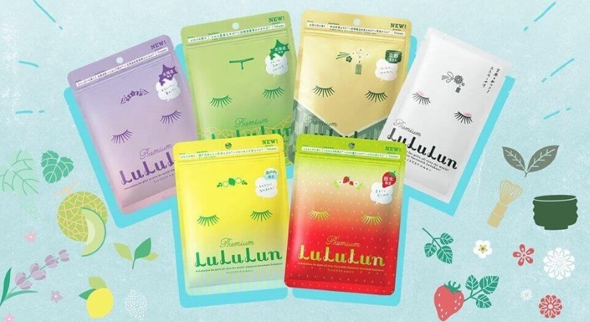 Mặt nạ của thương hiệu Lululun đến từ Nhật Bản