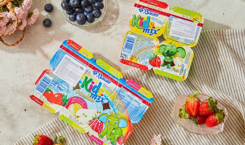 Sữa chua Kidsmix không chứa các chất bảo quản độc hại