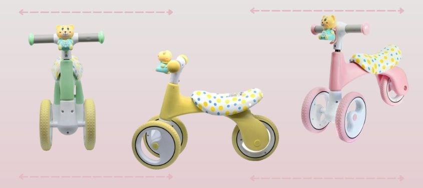 Xe chòi chân 3 bánh VBCare VBC-2021 - Màu ngẫu nhiên Xe chòi chân 3 bánh VBCare VBC-2021 - Màu ngẫu nhiên