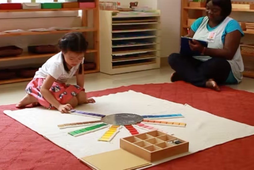 Một lớp học tại The Montessori International School of Vietnam (Ảnh: Sưu tầm)