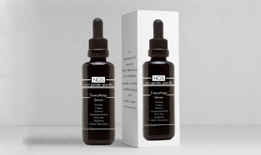 Lựa chọn những loại serum dạng thủy tinh tối màu