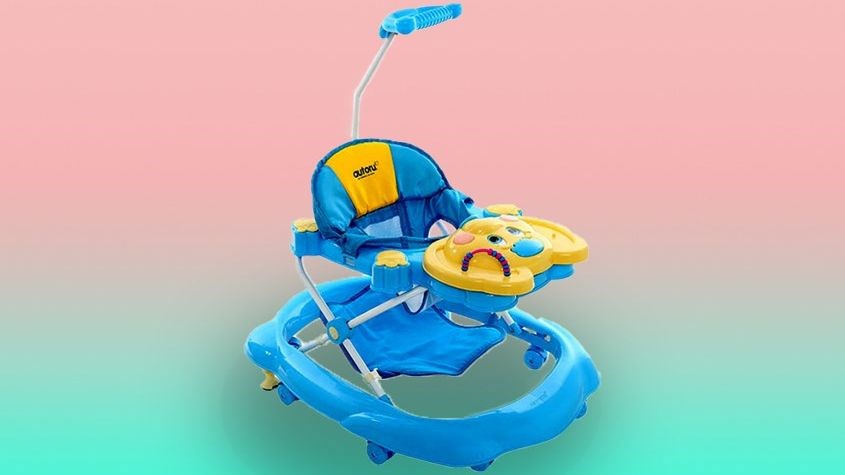 Xe tập đi hình voi Autoru - Màu ngẫu nhiên