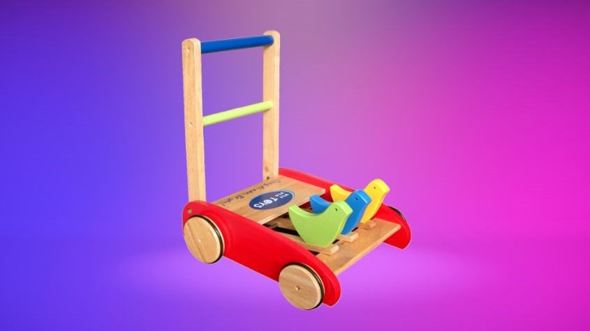 Xe tập đi Winwintoys bằng gỗ (từ 1 tuổi)