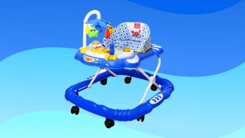 Xe tập đi L4 con cua có nhạc Vinatoy M1839A-XTĐ