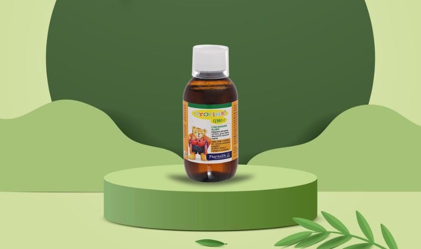 Siro Fitobimbi Ferro C bổ sung sắt, kẽm và vitamin C 200 ml (6 tháng - 12 tuổi)