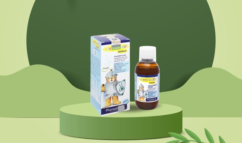 Siro Fitobimbi Immuno bổ sung vitamin 200 ml (6 tháng - 12 tuổi)