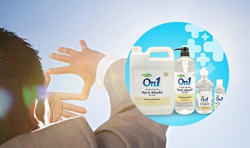 Không sử dụng nước rửa tay khô khi tiếp xúc ánh nắng mặt trời