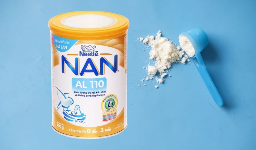 Sữa bột NAN AL 110 400g (0 - 36 tháng)