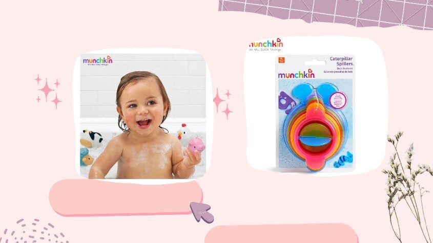 Bộ đồ chơi Munchkin bé vui hơn khi tắm