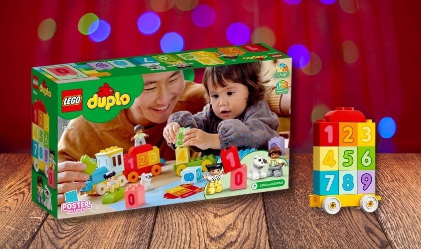 Đồ chơi tàu lửa học đếm số Lego Duplo 10954 (23 chi tiết)