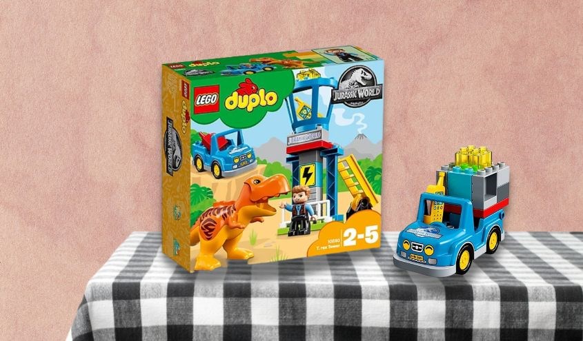 Bộ lego trạm quan sát khủng long T.Rex