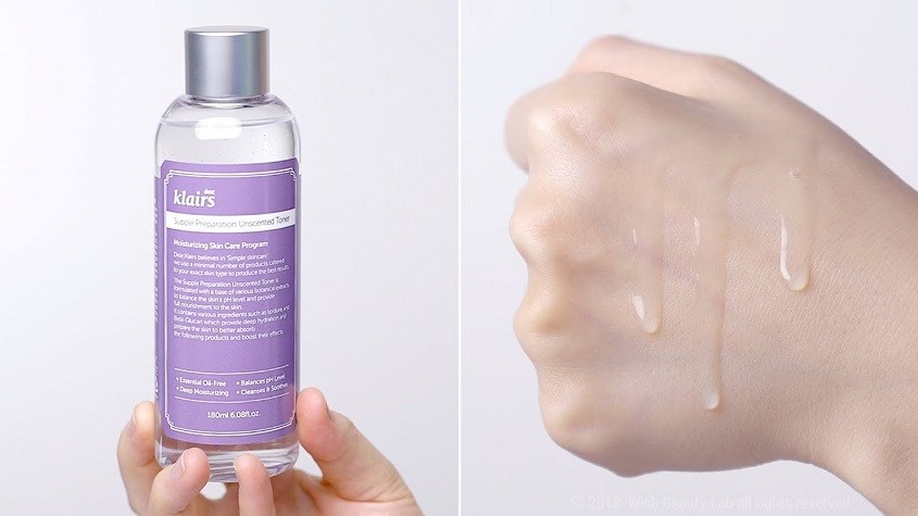 Nước hoa hồng Klairs Supple Preparation 