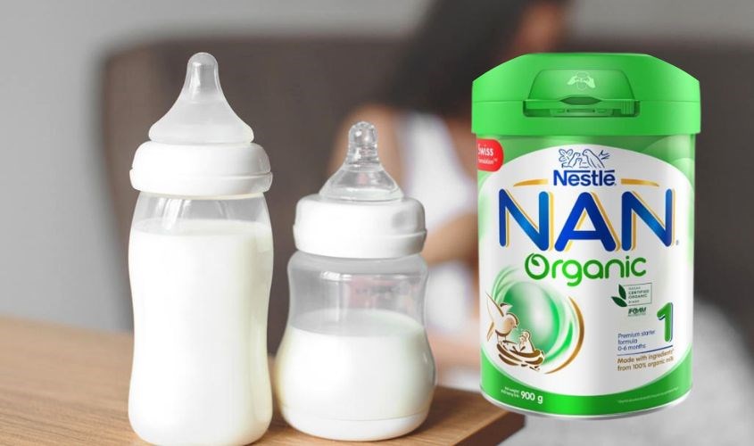Sữa Nan Organic là sản phẩm dinh dưỡng hữu cơ của Nestle Thụy Sĩ