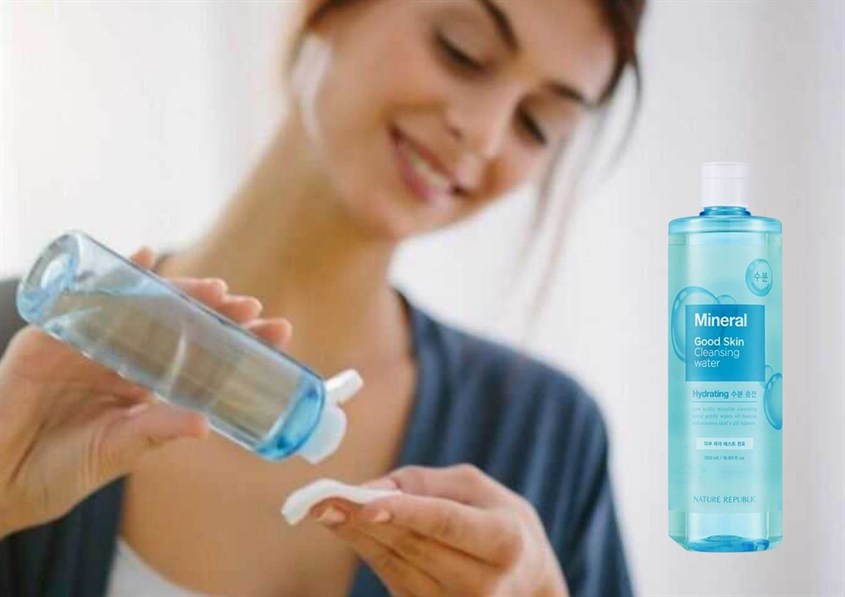 Nước tẩy trang dưỡng ẩm cho da Nature Republic Good Skin 500 ml