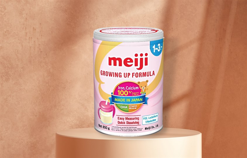 Sữa bột Meiji Growing Up Formula 800g (1 - 3 tuổi)