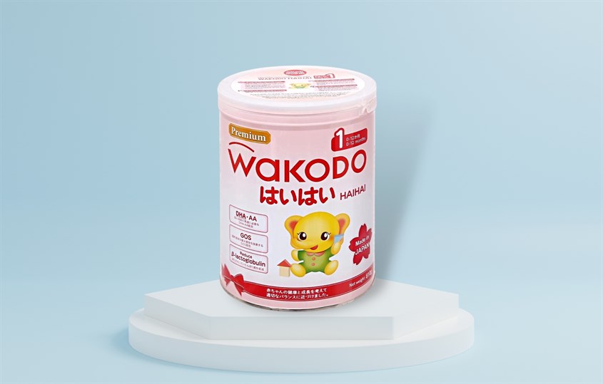 Sữa bột Wakodo Haihai số 1 810g (0 - 12 tháng)