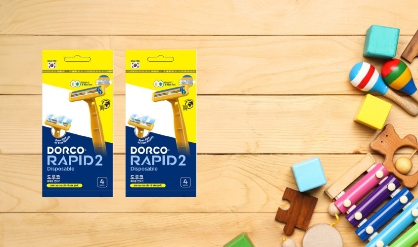 Bộ 4 dao cạo râu DORCO TNB200YL-4P