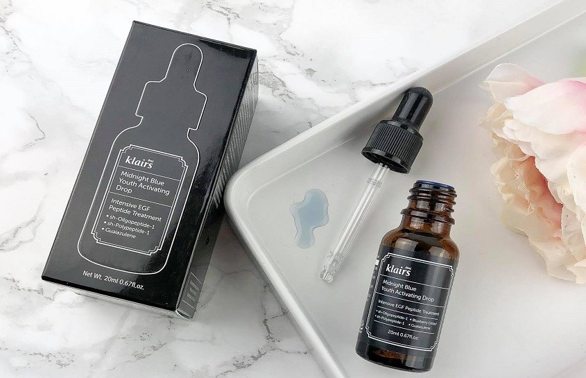 Tinh chất dưỡng ẩm và phục hồi da Klairs Midnight Blue 20 ml