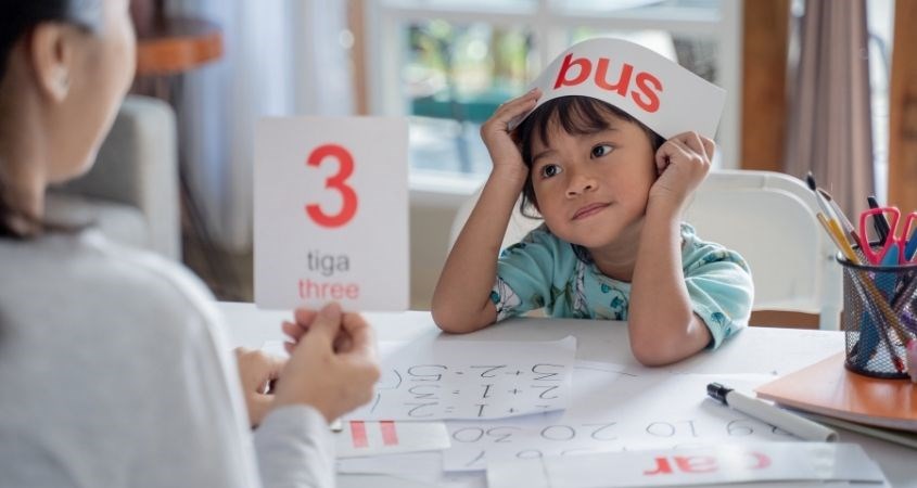 Bộ thẻ flashcard tiếng Anh là giúp bé ghi nhớ từ vựng tốt hơn